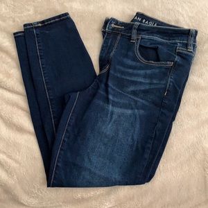 American Eagle AE dark denim jegging